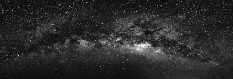 Low angle view of stars in sky