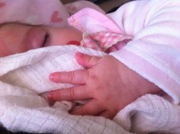 Close-up of baby