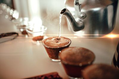Close-up of coffee cup