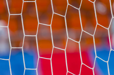 Full frame shot of soccer ball