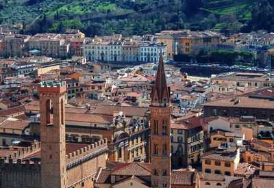 Aerial view of a city