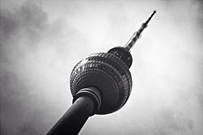 Low angle view of eiffel tower