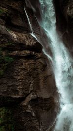 View of waterfall