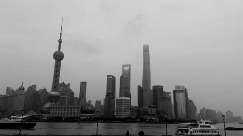 View of cityscape against sky