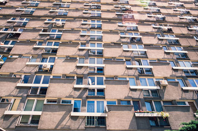 Low angle view of buildings in city