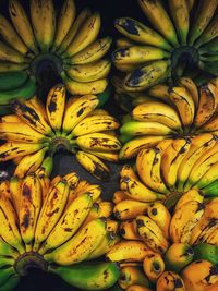 Full frame shot of fruits for sale in market