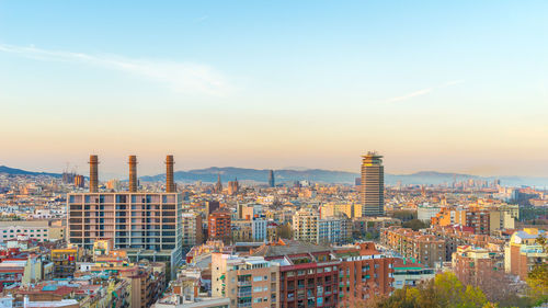 Cityscape against sky