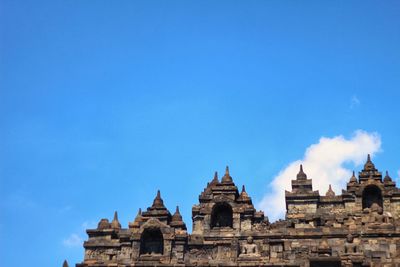 Historic building against blue sky