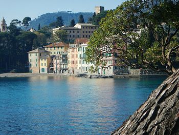 View of city at waterfront