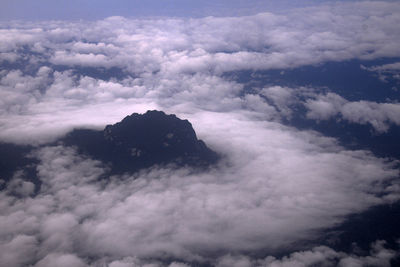 Low angle view of cloudscape against sky