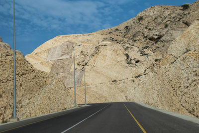 Empty road