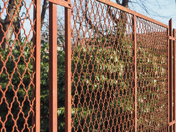 Full frame shot of chainlink fence