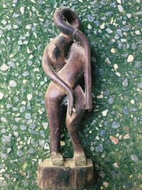 Close-up of statue
