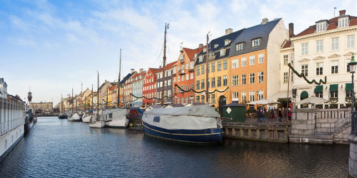 View of buildings in city