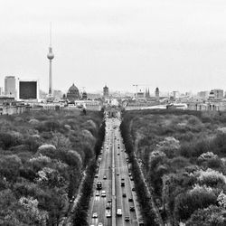 View of cityscape against sky