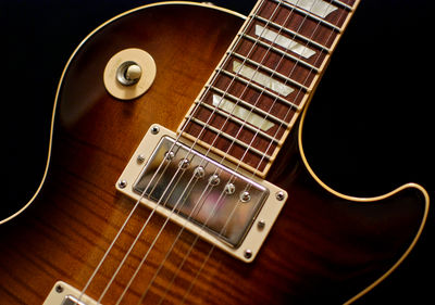 Close-up of guitar