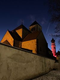 Low angle view of building against sky