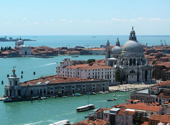 Different views of venice in summer, italy