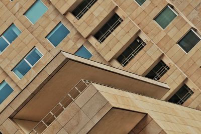 Full frame shot of brown building