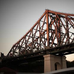 Low angle view of bridge