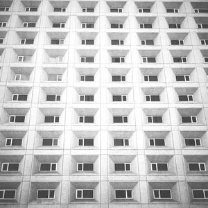 Low angle view of modern building