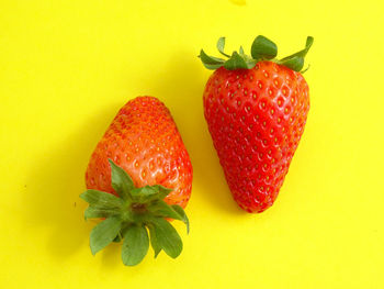 Close-up of strawberries