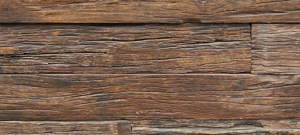 Full frame shot of wooden wall