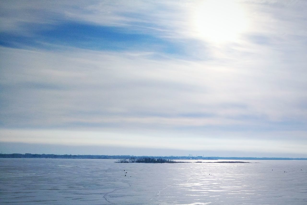 water, sea, sky, waterfront, tranquil scene, tranquility, scenics, beauty in nature, cloud - sky, horizon over water, nature, cloudy, idyllic, cloud, rippled, reflection, outdoors, day, seascape, no people