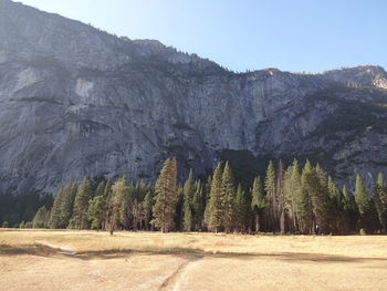 Panoramic view of landscape and mountains against sky