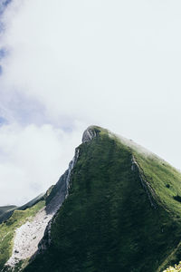 Scenic view of land against sky