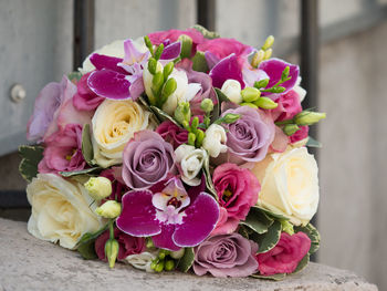 Close-up of rose bouquet