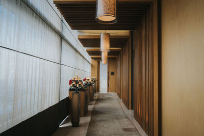 Corridor of building