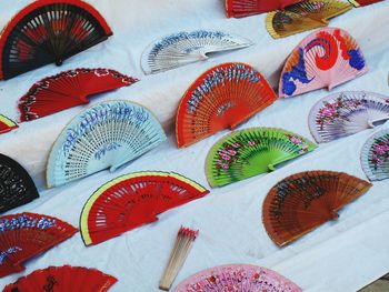 Full frame shot of multi colored wall