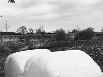 Landscape against sky