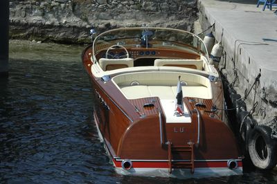 Boats in river