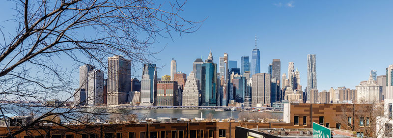 Skyscrapers in city