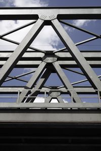 Low angle view of built structure against sky