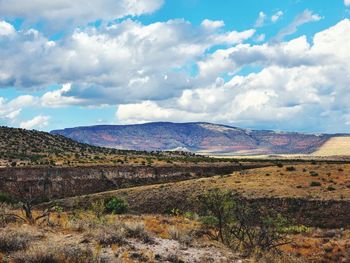 Riding in the canyon