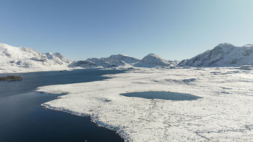 Fionn loch in wnter