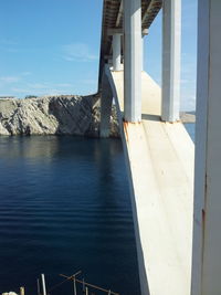 Built structure in water