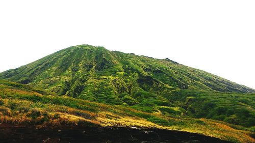 Scenic view of mountains