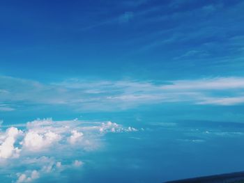 Low angle view of clouds in sky