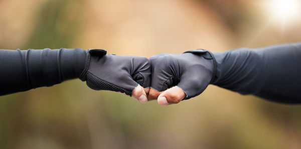 Close-up of human hand