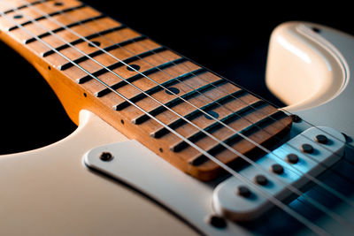 Close-up of guitar 