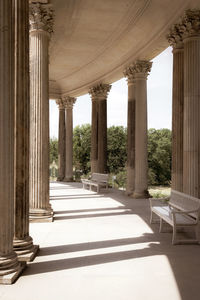 Corridor of building