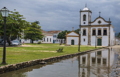 The church capela de santa rita in the colonial town of paraty