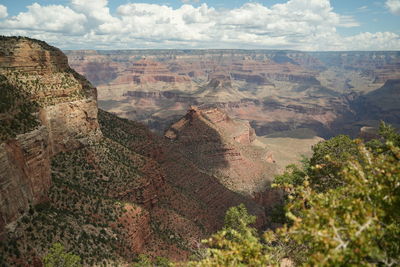 High angle view of landscape