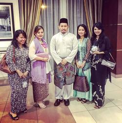 Portrait of young woman