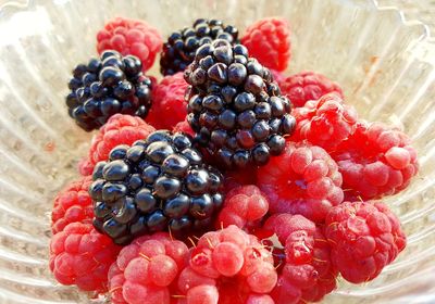 Close-up of strawberries