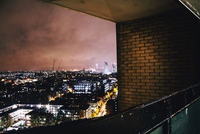 Buildings in city against sky